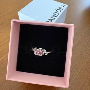 Pandora Beauty and the Beast Rose Ring
